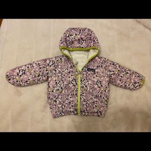 Patagonia baby girl reversible jacket